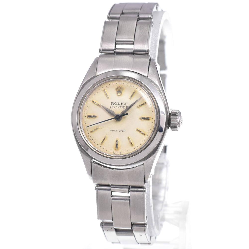 Rolex Oyster Precision Steel Watch (Pre-Owned)