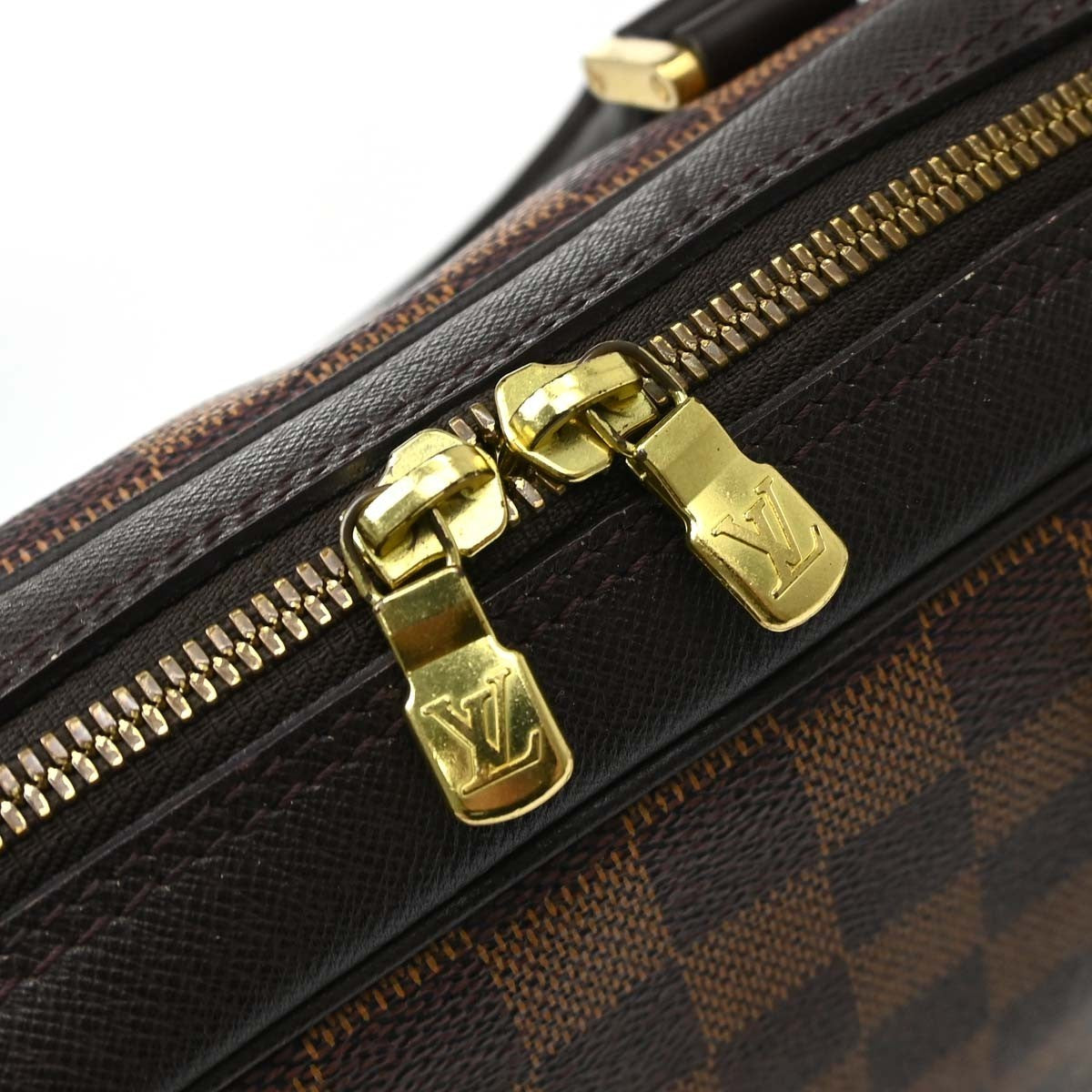 Louis Vuitton Brera Damier Brown Canvas Handbag (Pre-Owned)