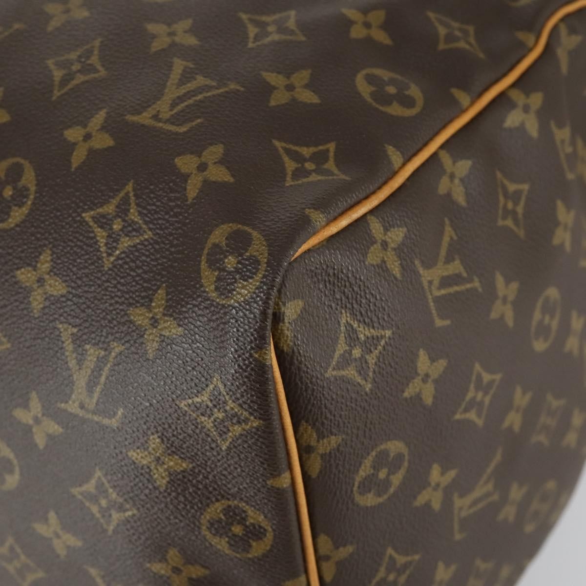 Louis Vuitton Keepall Monogram Canvas Brown Canvas Travel Bag Bag (Pre-Owned)