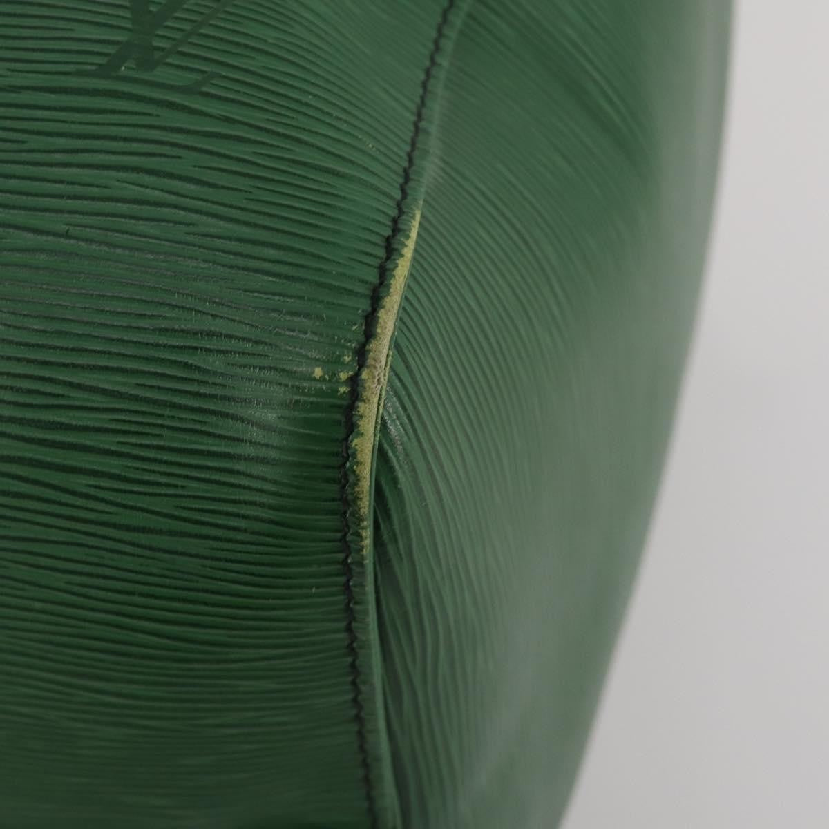 Louis Vuitton Keepall Epi Leather Green Leather Travel Bag Bag (Pre-Owned)