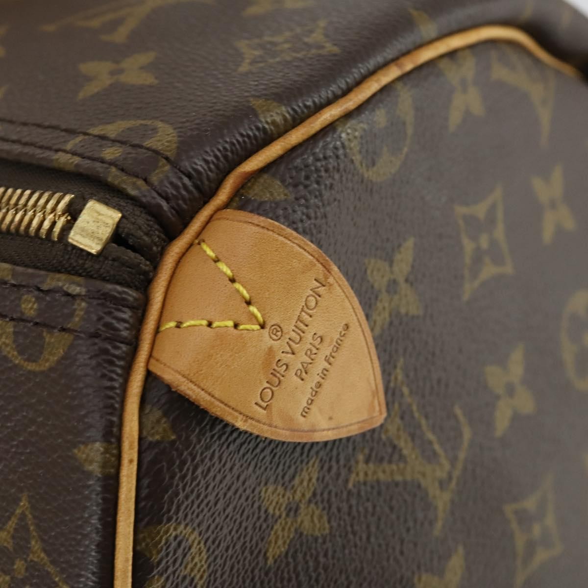 Louis Vuitton Keepall Monogram Canvas Brown Canvas Travel Bag Bag (Pre-Owned)