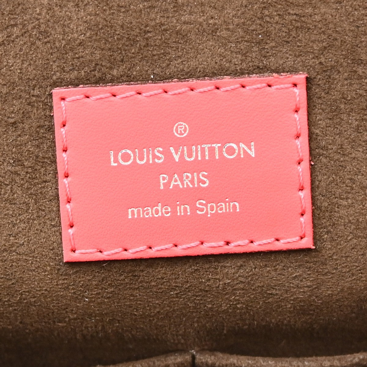 Louis Vuitton Cluny Top Handle Epi Leather Red Leather Handbag (Pre-Owned)