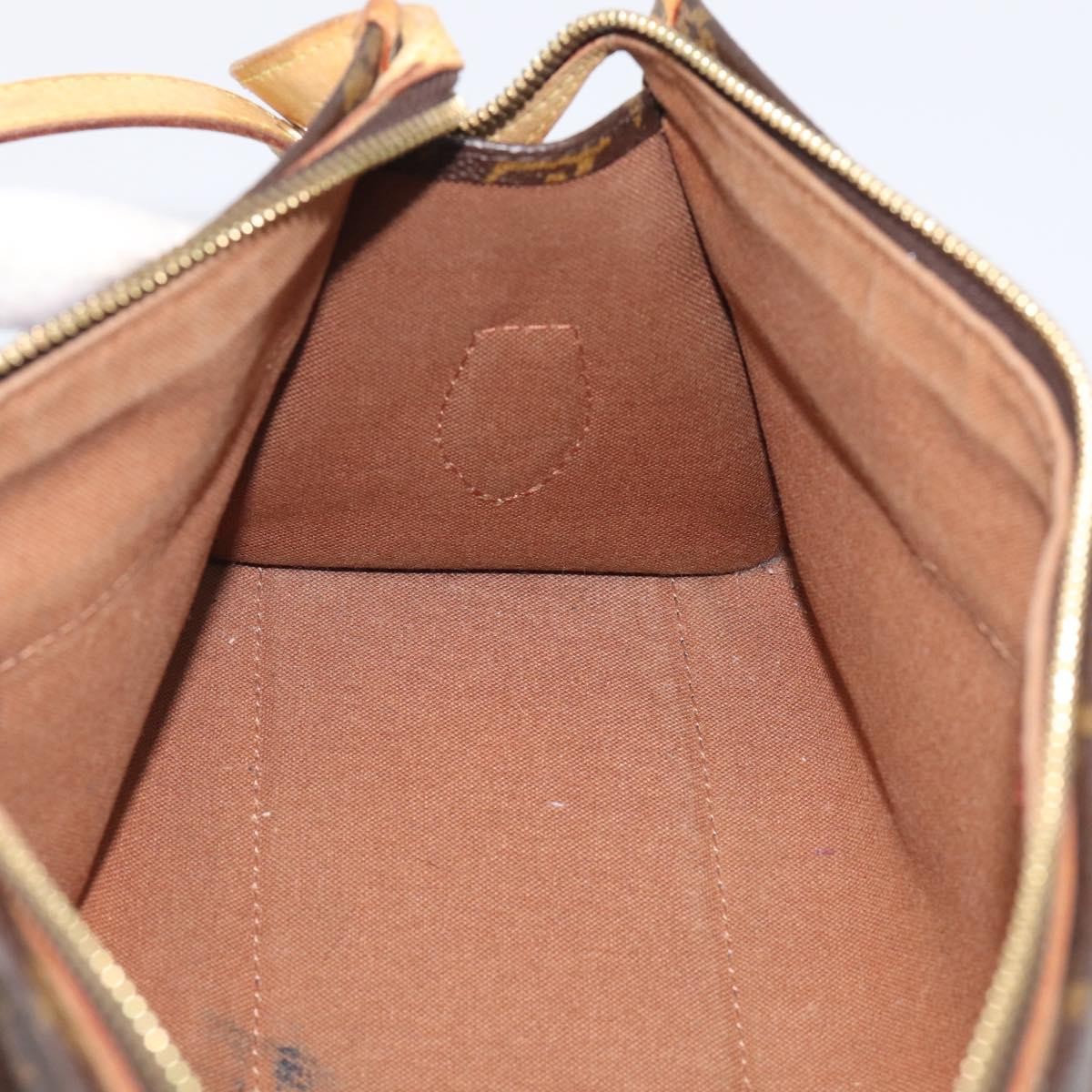 Louis Vuitton Popincourt Monogram Canvas Brown Canvas Shoulder Bag Bag (Pre-Owned)
