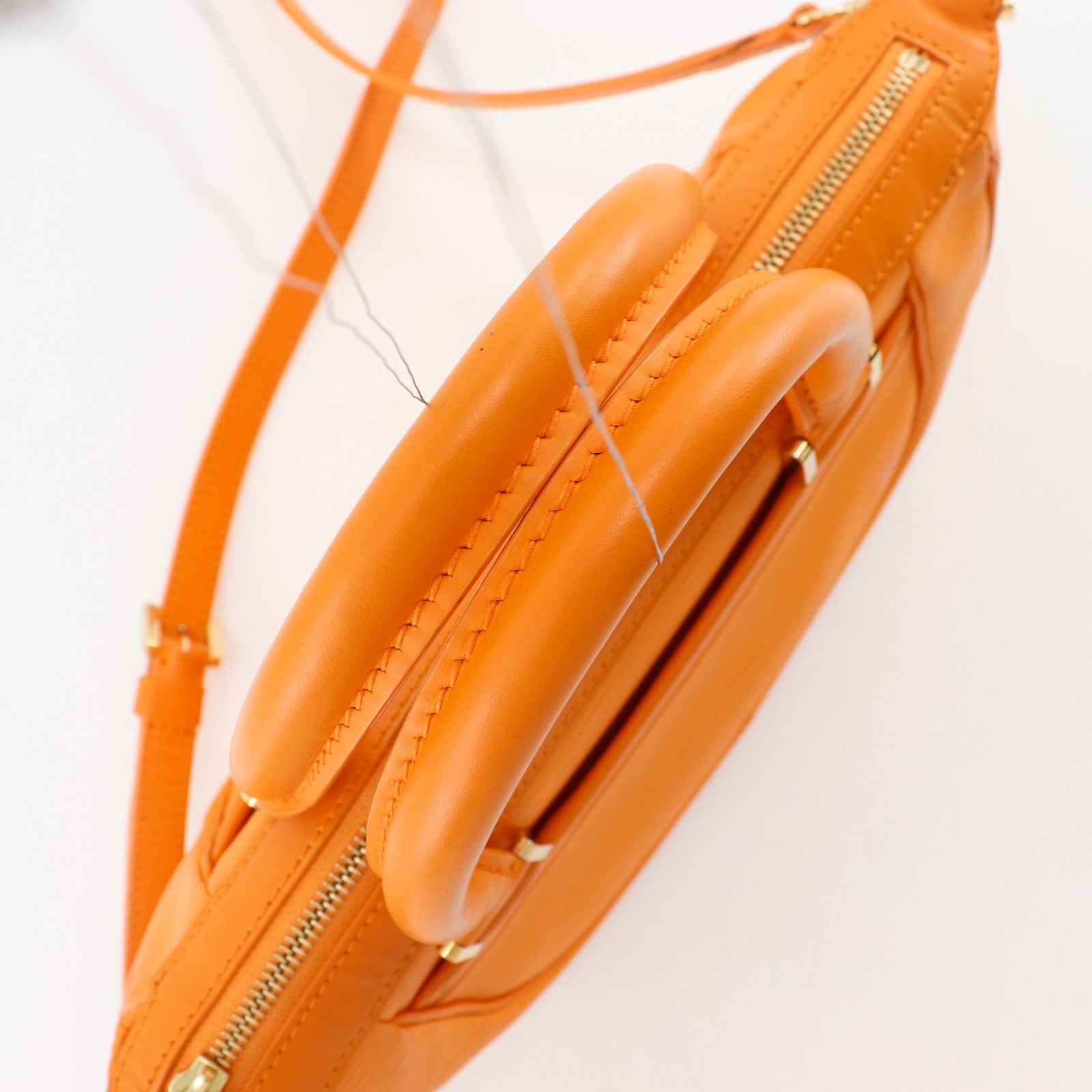 Louis Vuitton Dhanura Epi Leather Orange Leather Handbag (Pre-Owned)