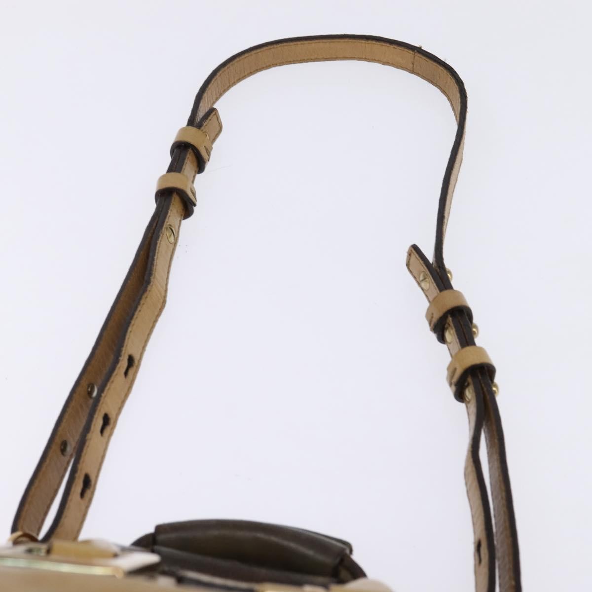 Chloe Ethel Leather Beige Leather Handbag (Pre-Owned)