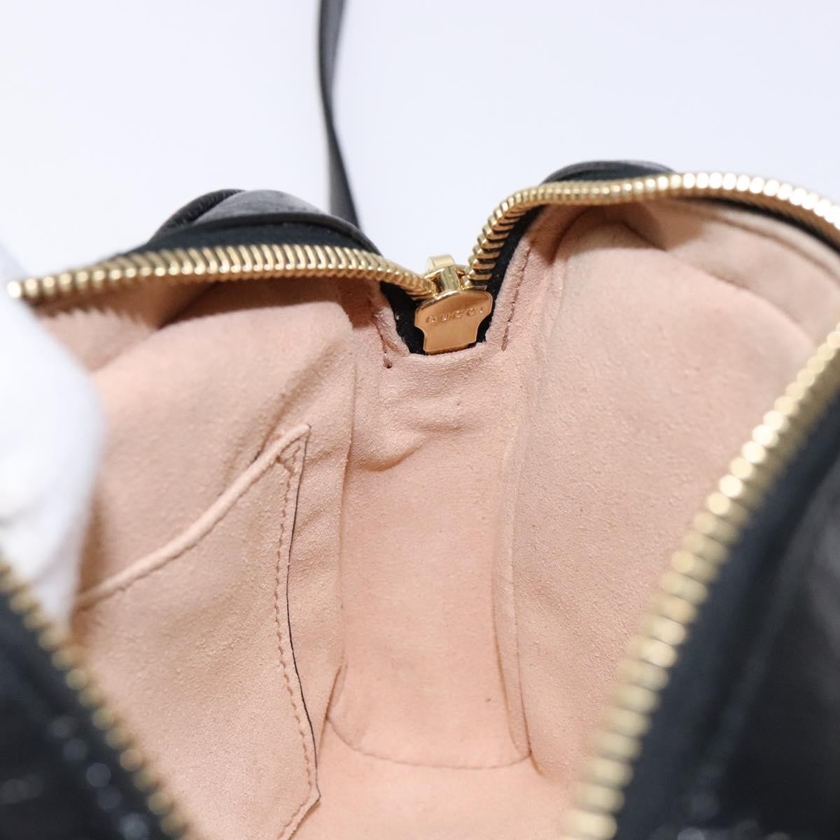 Gucci Ophidia Suede Navy Suede Shoulder Bag Bag (Pre-Owned)