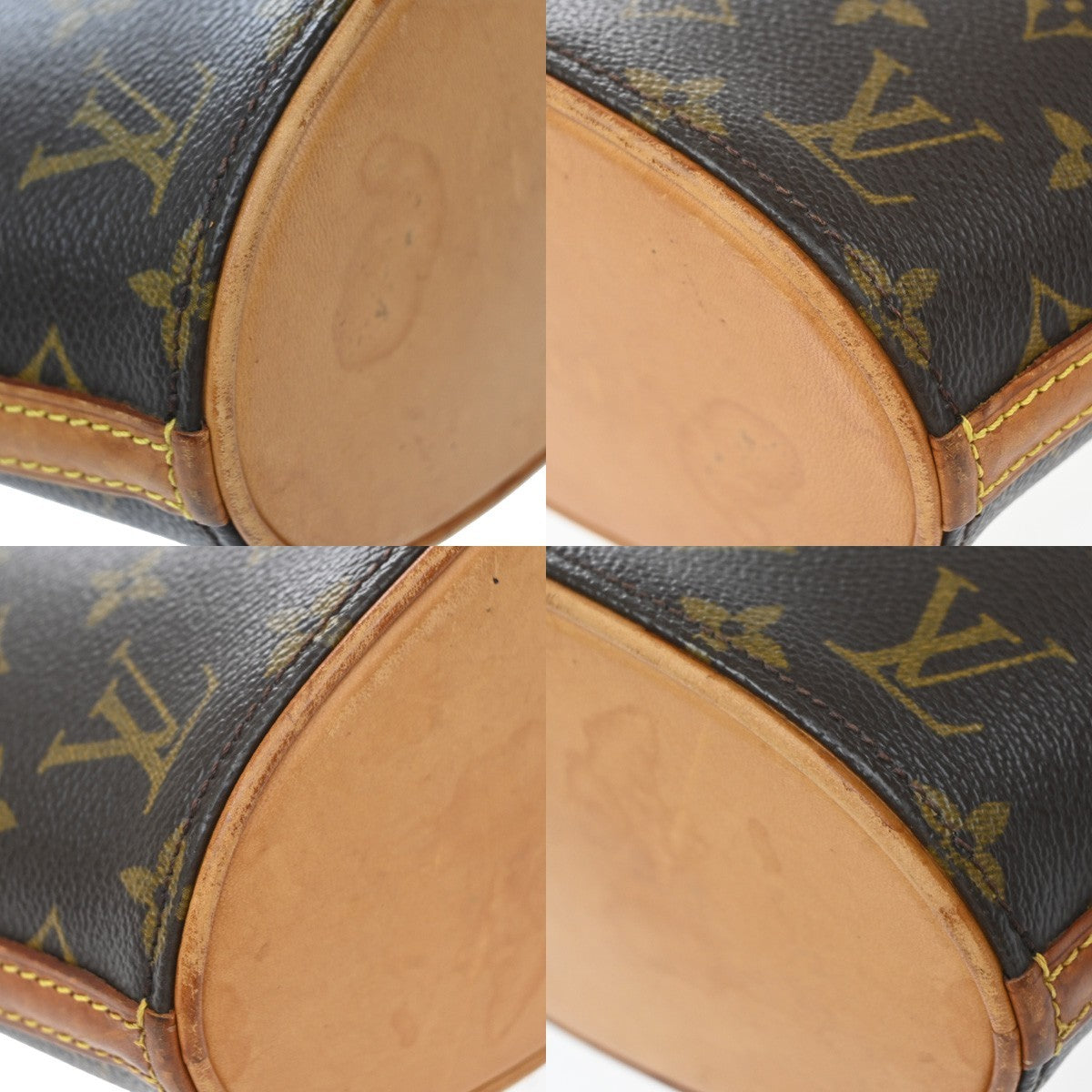 Louis Vuitton Drouot Monogram Canvas Brown Canvas Shoulder Bag Bag (Pre-Owned)