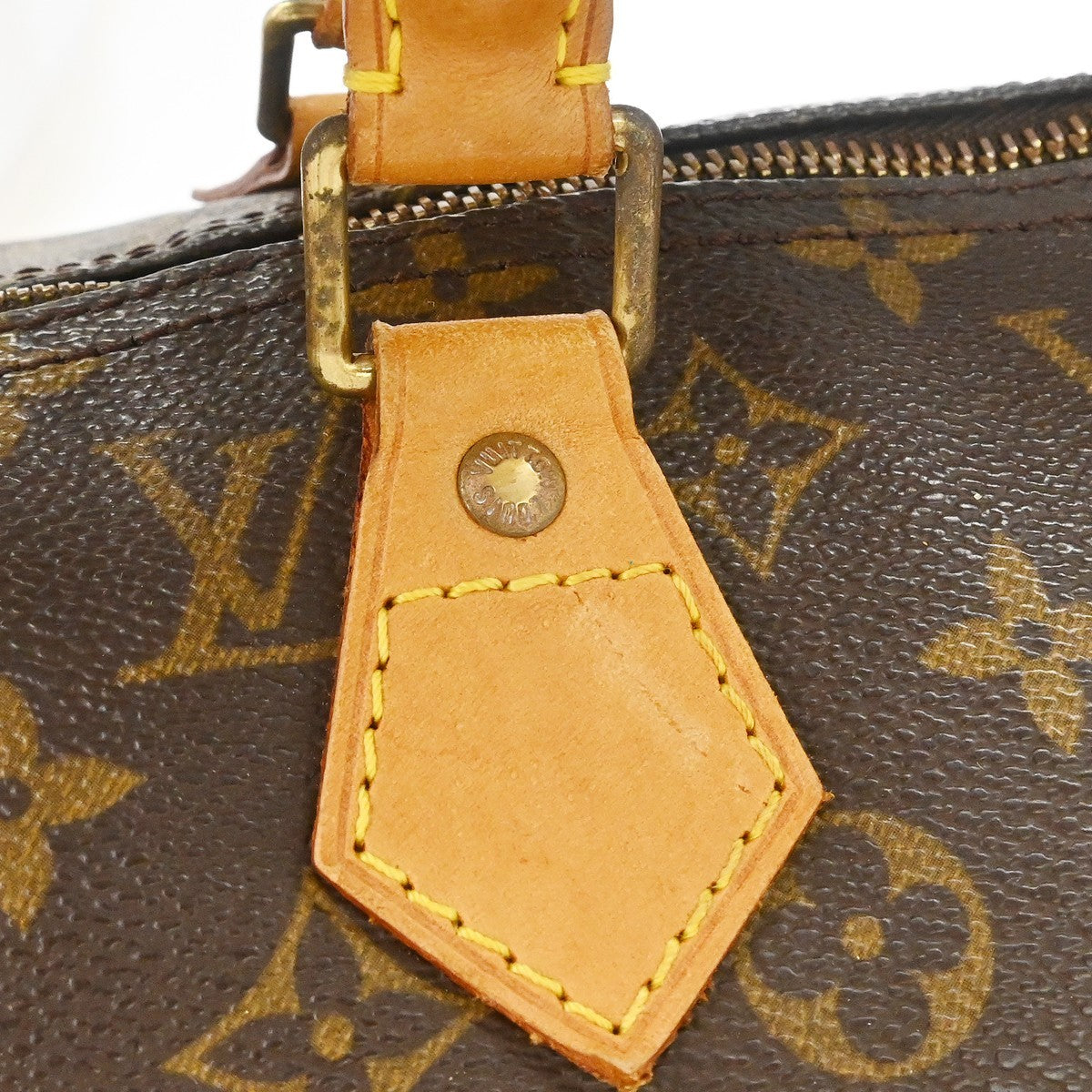 Louis Vuitton Speedy Monogram Canvas Brown Canvas Handbag (Pre-Owned)