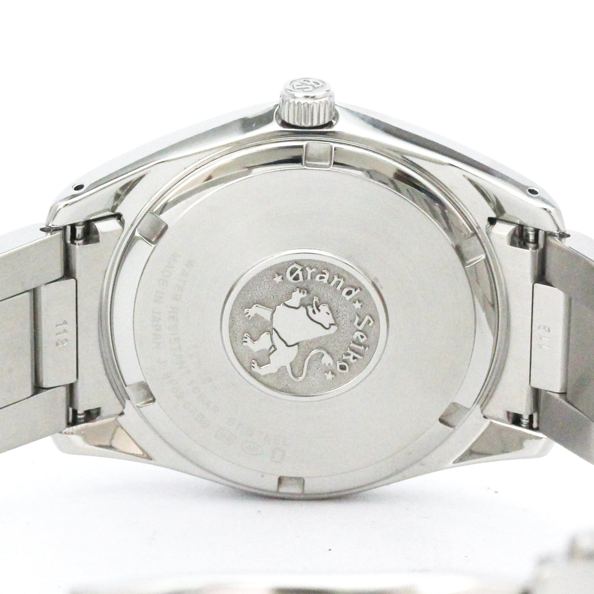 Grand Seiko Heritage Gmt Quartz Stainless Steel Watch (Pre-Owned)