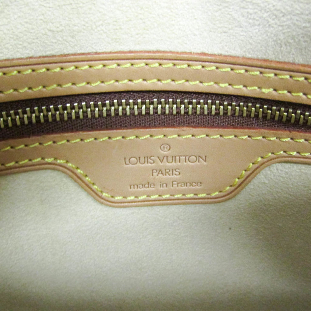 Louis Vuitton Looping Monogram Canvas Brown Canvas Handbag (Pre-Owned)