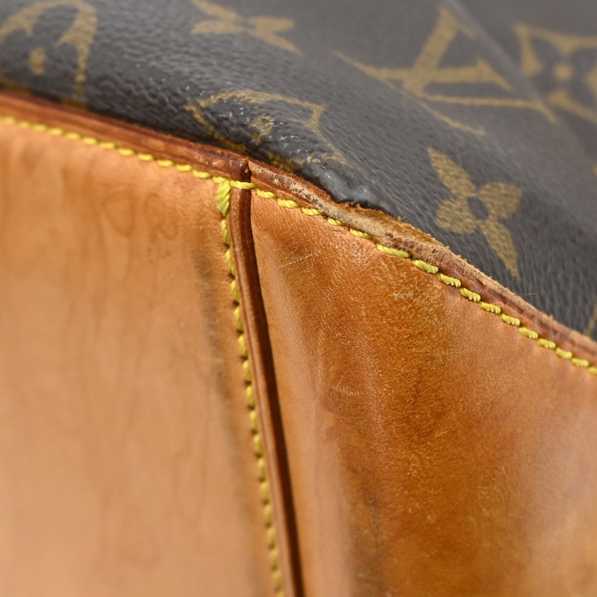 Louis Vuitton Cabas Piano Monogram Canvas Brown Canvas Tote Bag Bag (Pre-Owned)