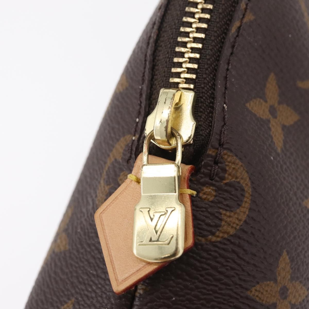 Louis Vuitton Cosmetic Monogram Canvas Brown Canvas Toiletry Case Accessory (Pre-Owned)