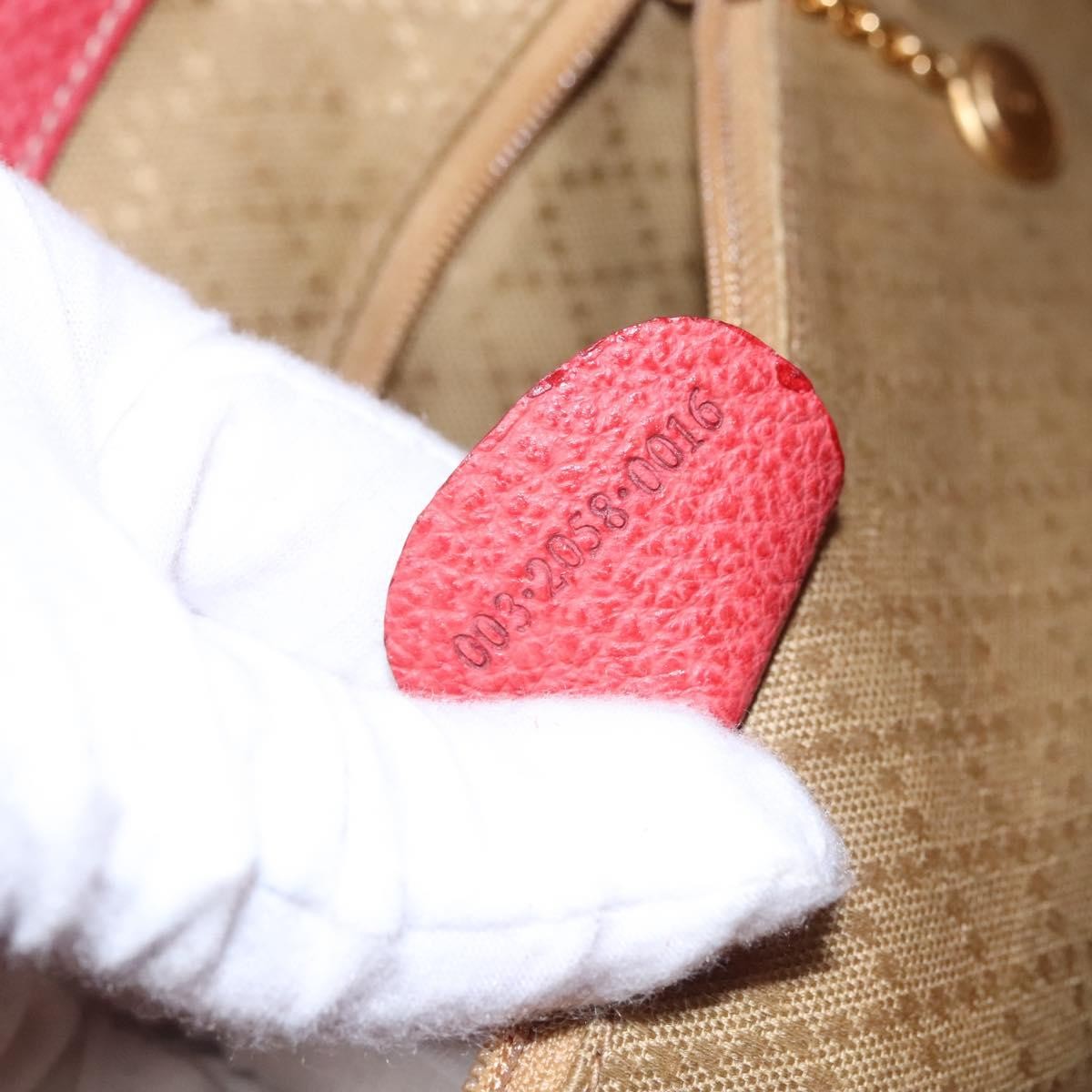 Gucci Vintage Bamboo Suede And Leather Red Suede Backpack Bag (Pre-Owned)