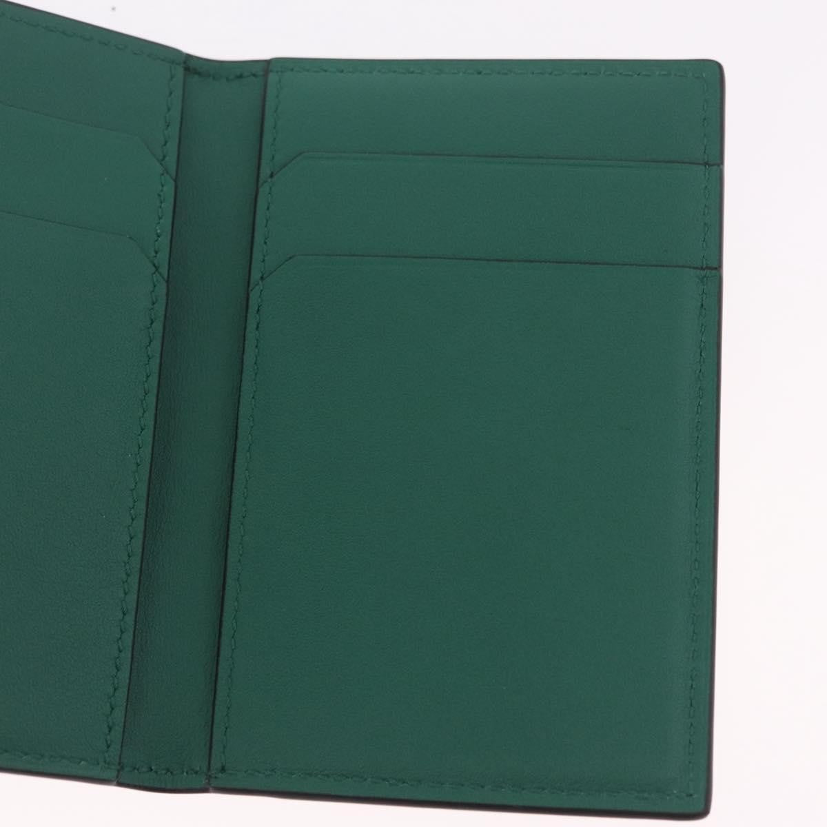 Cartier Coin Purse Must De Cartier Leather Green Leather Wallets Accessory (Pre-Owned)