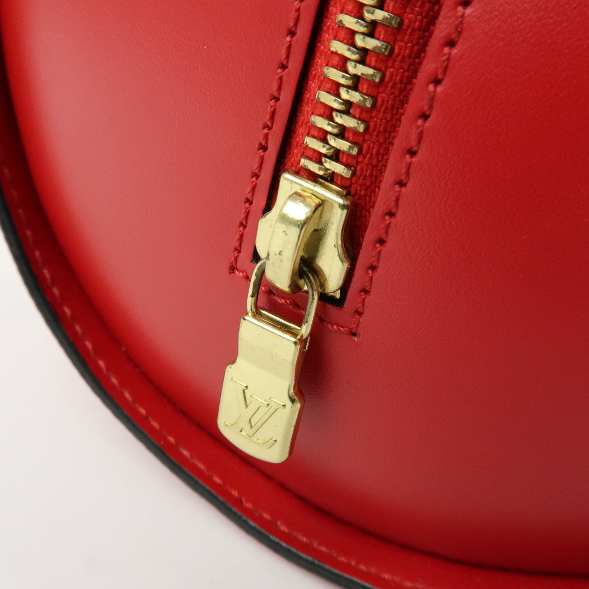 Louis Vuitton Soufflot Epi Leather Red Leather Tote Bag Bag (Pre-Owned)