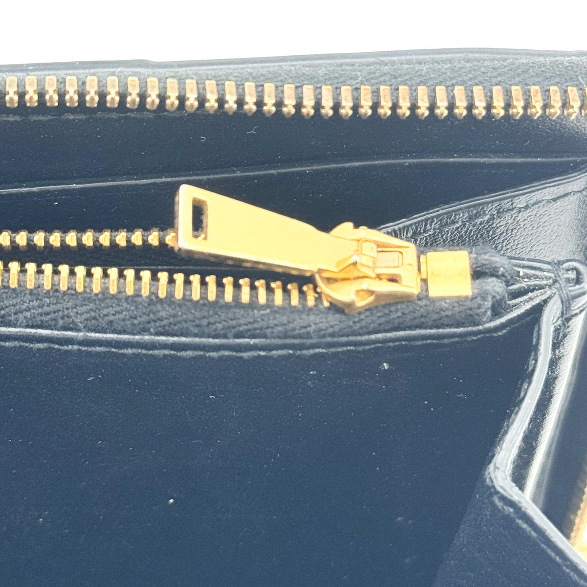 Bottega Veneta Zip Around Intrecciato Nappa Black Leather Wallets Accessory (Pre-Owned)