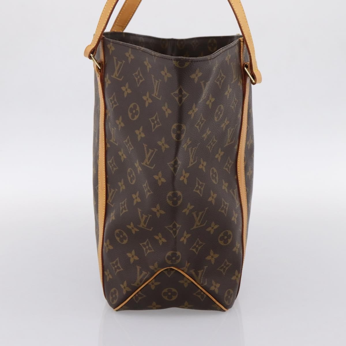 Louis Vuitton Shopping Sac Monogram Canvas Brown Canvas Handbag (Pre-Owned)