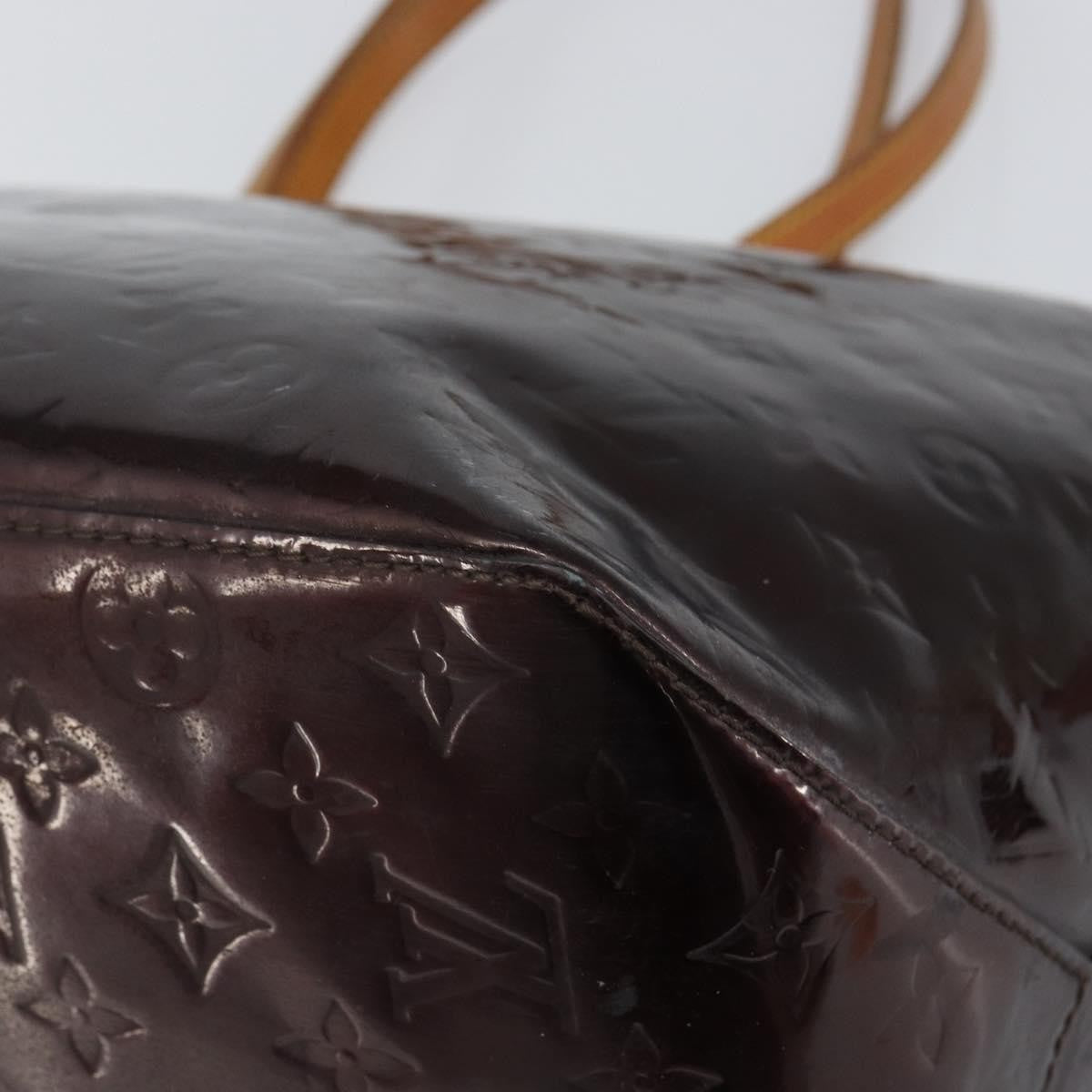 Louis Vuitton Bellevue Monogram Vernis Purple Patent_Leather Tote Bag Bag (Pre-Owned)