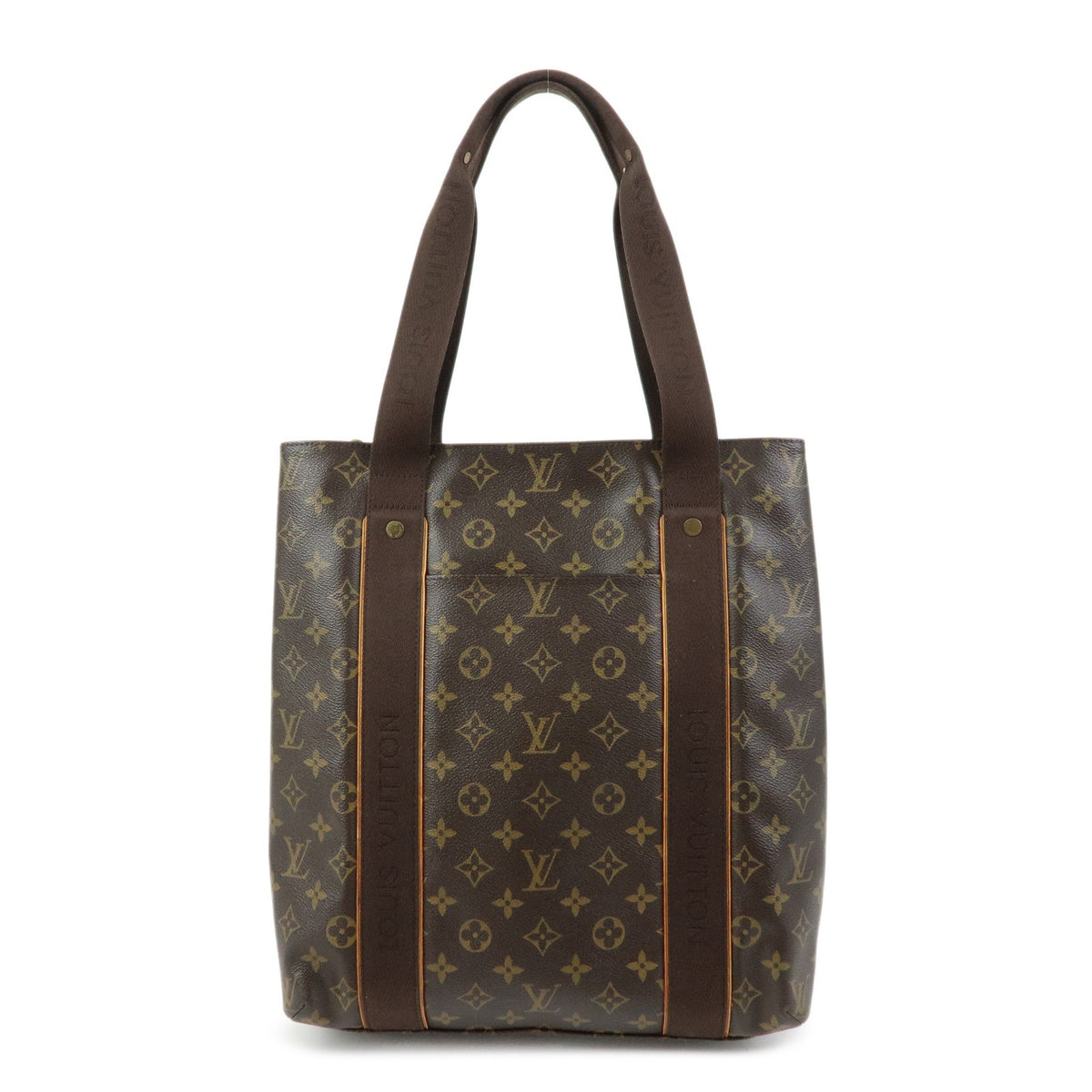 Louis Vuitton Cabas Beaubourg Monogram Canvas Brown Canvas Tote Bag Bag (Pre-Owned)