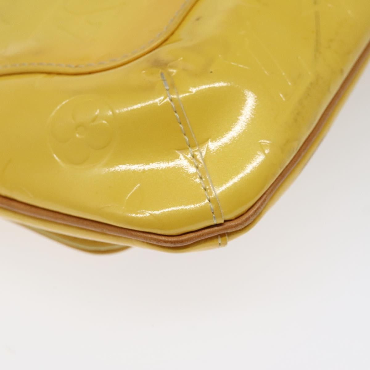 Louis Vuitton Thompson Street Monogram Vernis Yellow Patent_Leather Shoulder Bag Bag (Pre-Owned)