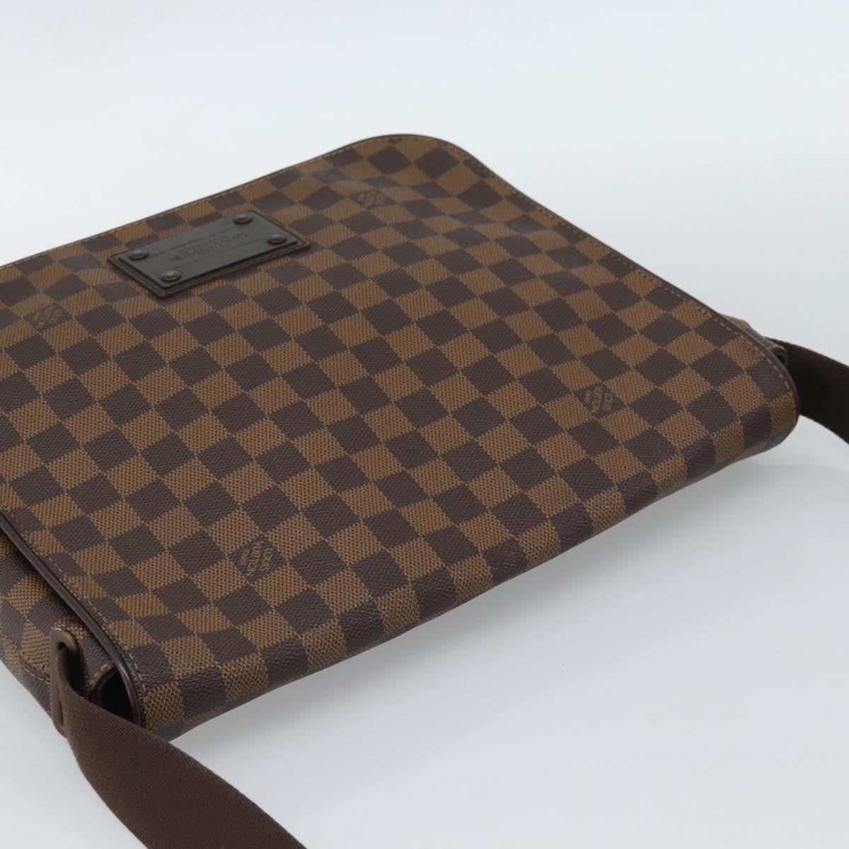 Louis Vuitton Brooklyn Damier Ebene Brown Canvas Shoulder Bag Bag (Pre-Owned)