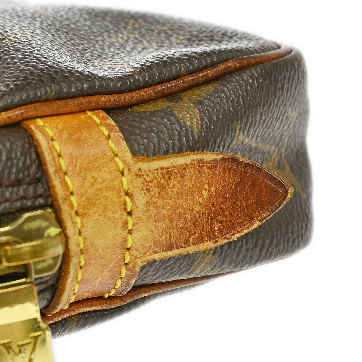 Louis Vuitton Pochette Marly Bandouliere Monogram Canvas Brown Canvas Shoulder Bag Bag (Pre-Owned)