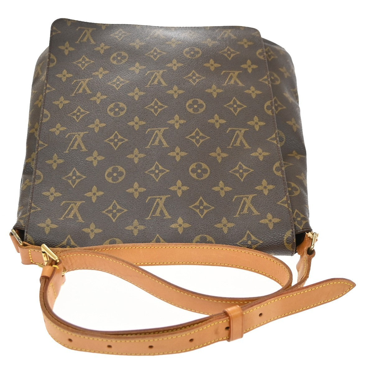 Louis Vuitton Musette Salsa Monogram Canvas Brown Canvas Shoulder Bag Bag (Pre-Owned)