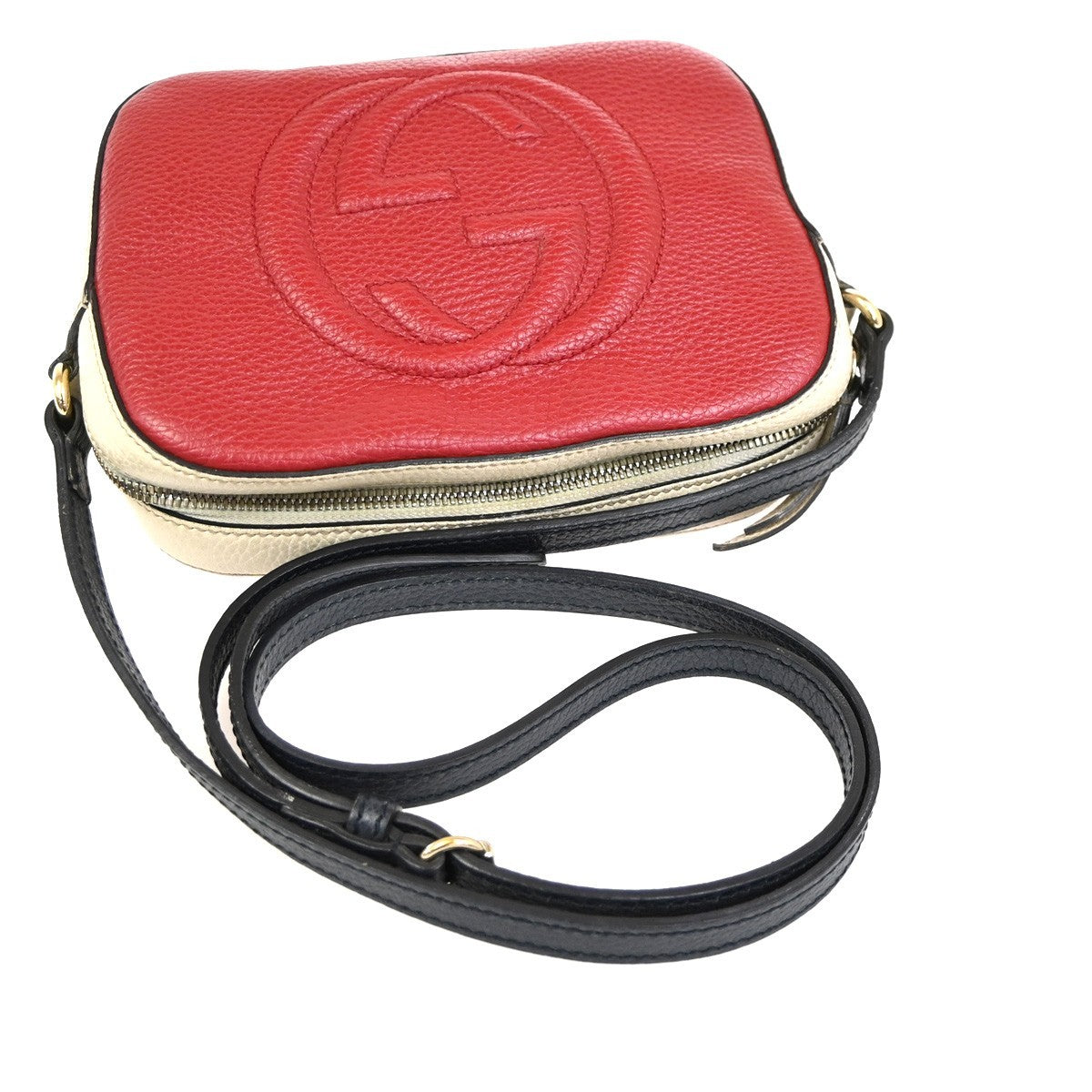 Gucci Soho Disco Leather Multicolour Leather Shoulder Bag Bag (Pre-Owned)