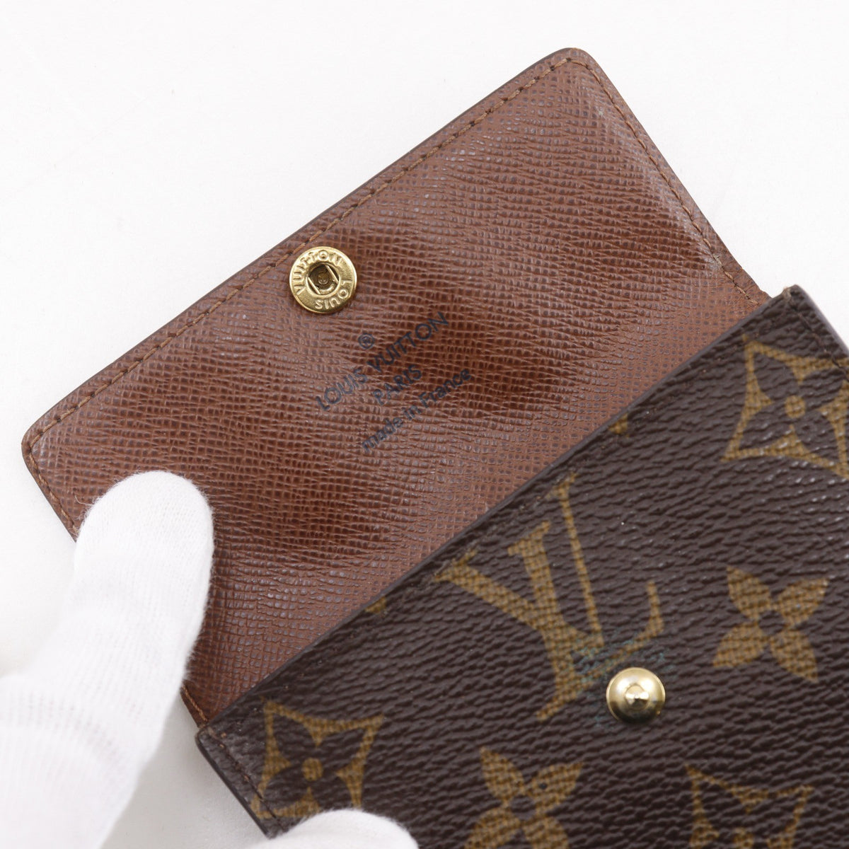 Louis Vuitton Ludlow Monogram Canvas Brown Canvas Wallets Accessory (Pre-Owned)