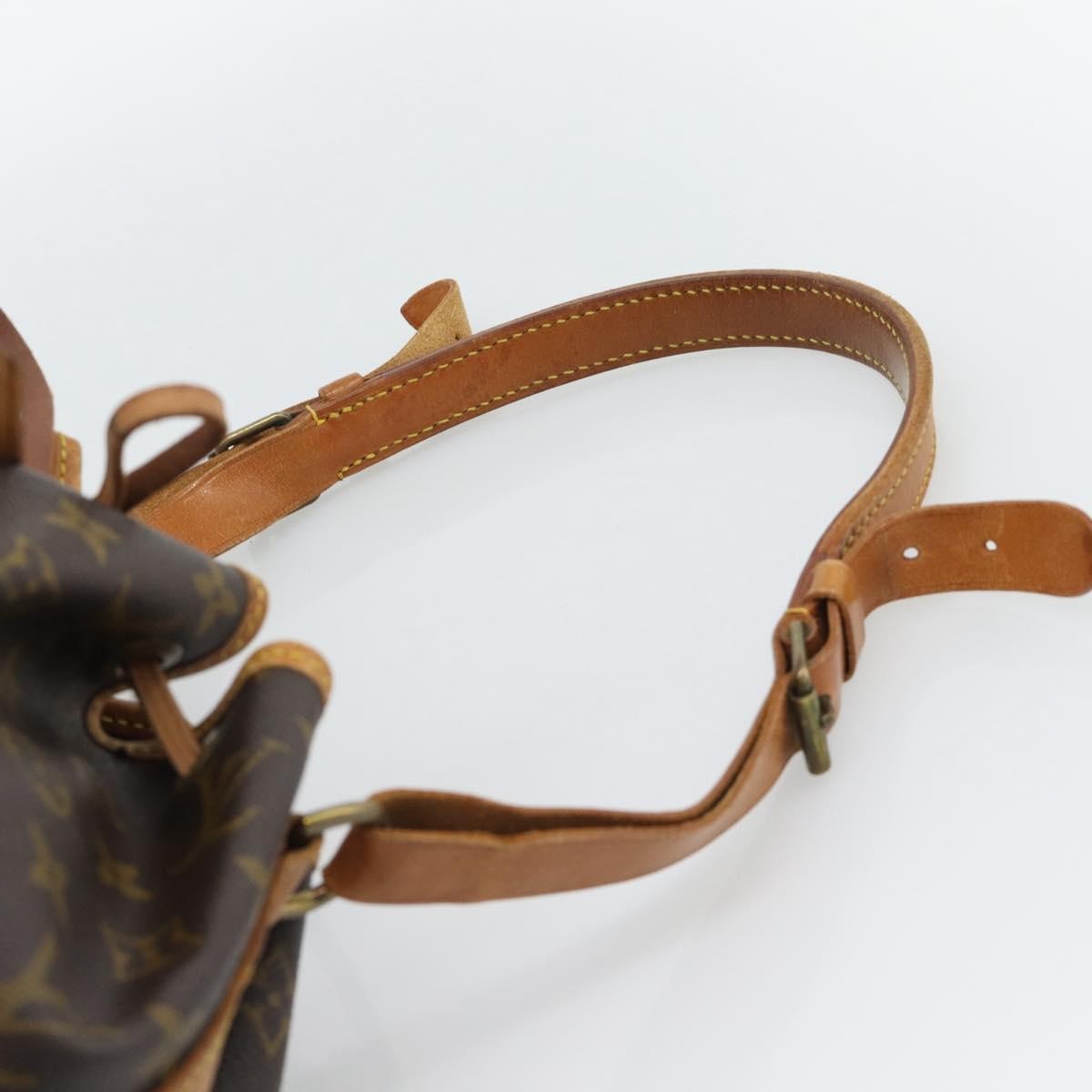 Louis Vuitton Petit Noe Monogram Canvas Brown Canvas Shoulder Bag Bag (Pre-Owned)