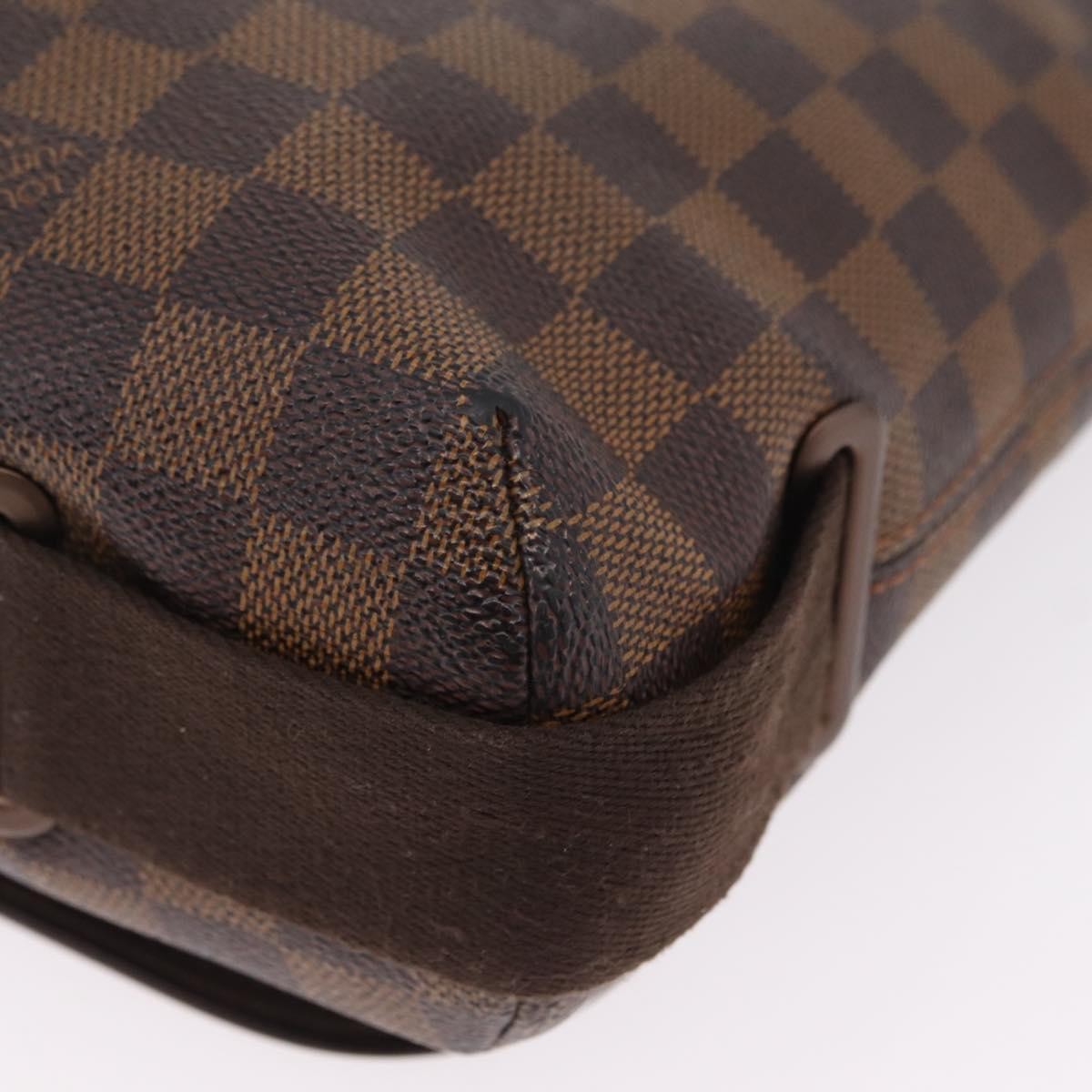 Louis Vuitton Brooklyn Damier Brown Canvas Shoulder Bag Bag (Pre-Owned)