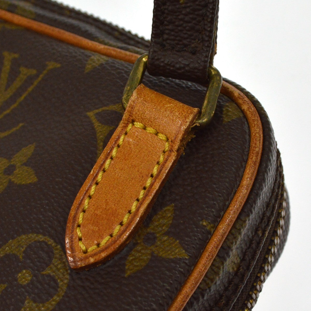 Louis Vuitton Marly Monogram Brown Canvas Handbag (Pre-Owned)