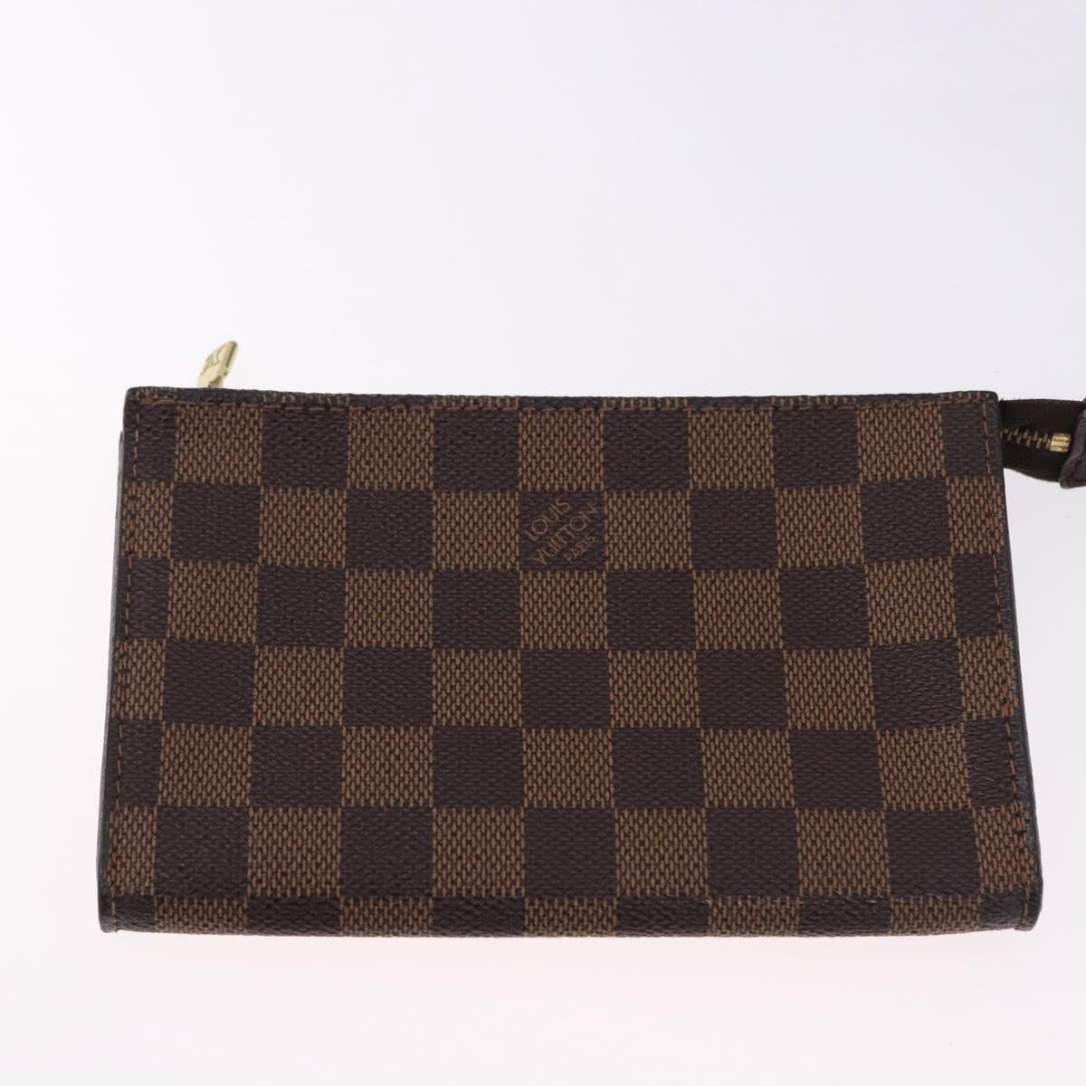 Louis Vuitton Marais Bucket Damier Ebene Brown Canvas Shoulder Bag Bag (Pre-Owned)