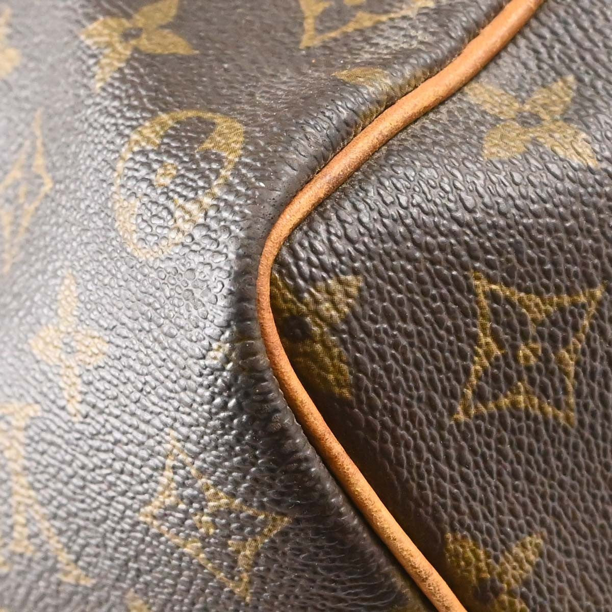 Louis Vuitton Keepall Canvas Brown Canvas Travel Bag Bag (Pre-Owned)