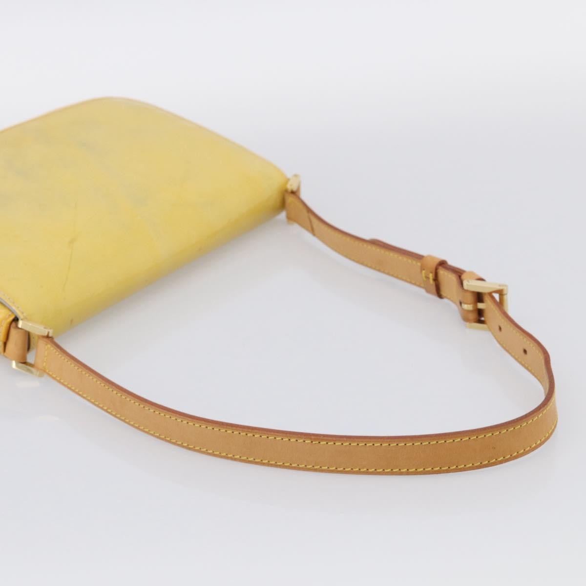 Louis Vuitton Thompson Street Monogram Vernis Yellow Patent_Leather Shoulder Bag Bag (Pre-Owned)