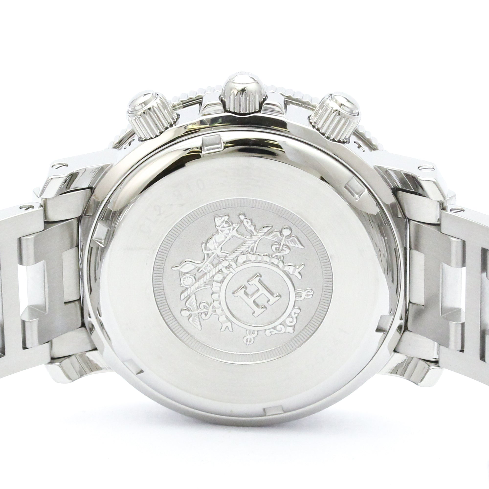 Hermes Clipper Diver Chronograph Quartz Stainless Steel Watch (Pre-Owned)