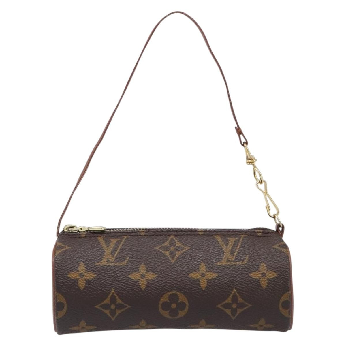 Louis Vuitton Papillon Pochette Monogram Canvas Brown Canvas Clutche & Pouche Bag (Pre-Owned)