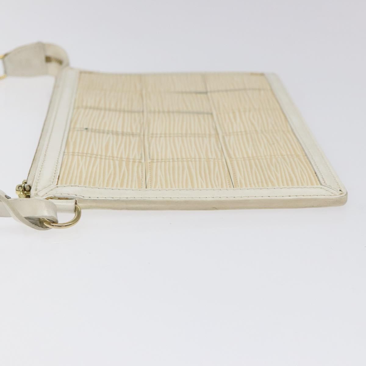 Louis Vuitton Delmonico Pochette Stretch Epi Leather Beige Leather Clutche & Pouche Bag (Pre-Owned)