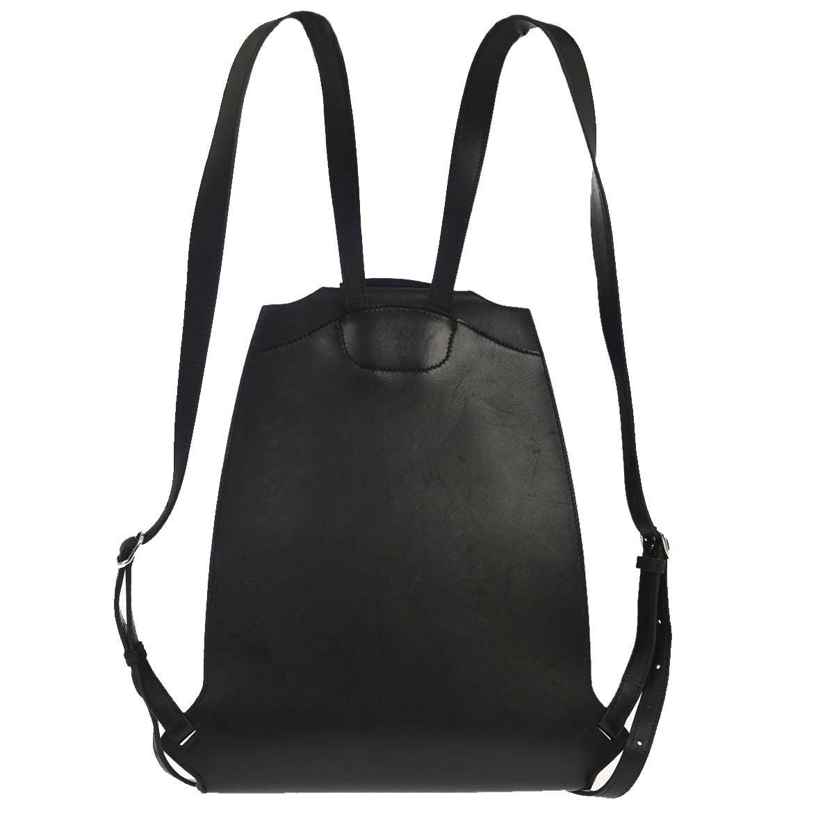 Hermes Gr24 Evercolor Black Leather Backpack Bag (Pre-Owned)