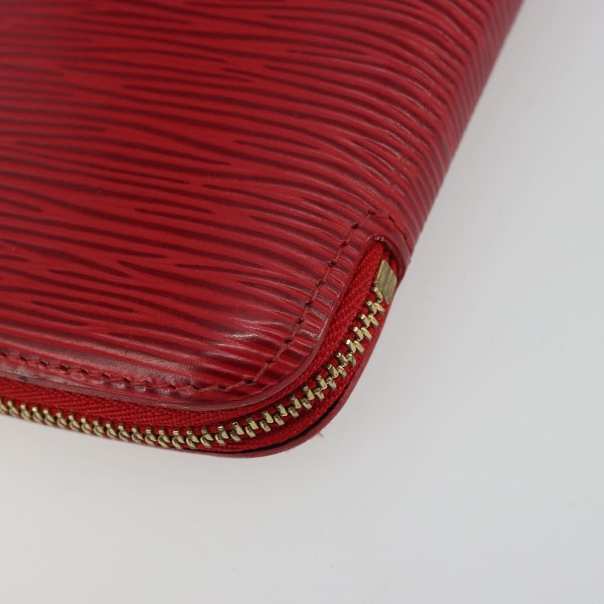 Louis Vuitton Geode Organizer Epi Leather Red Leather Wallets Accessory (Pre-Owned)
