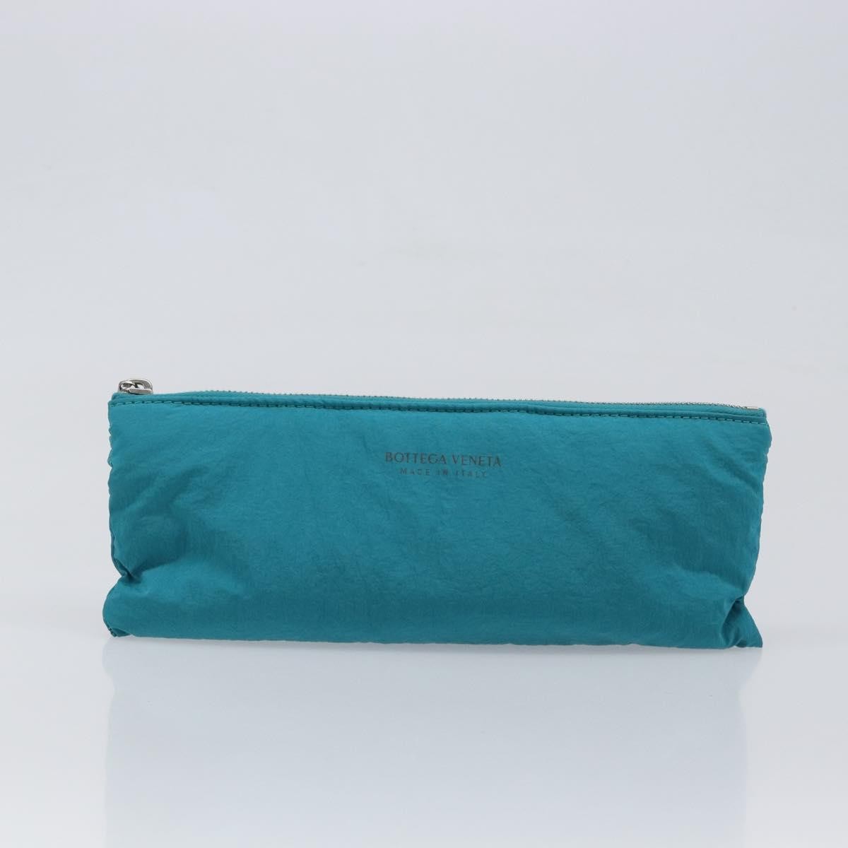 Bottega Veneta Padded Tech Cassette Intrecciato Nylon Turquoise Nylon Crossbody Bag Bag (Pre-Owned)
