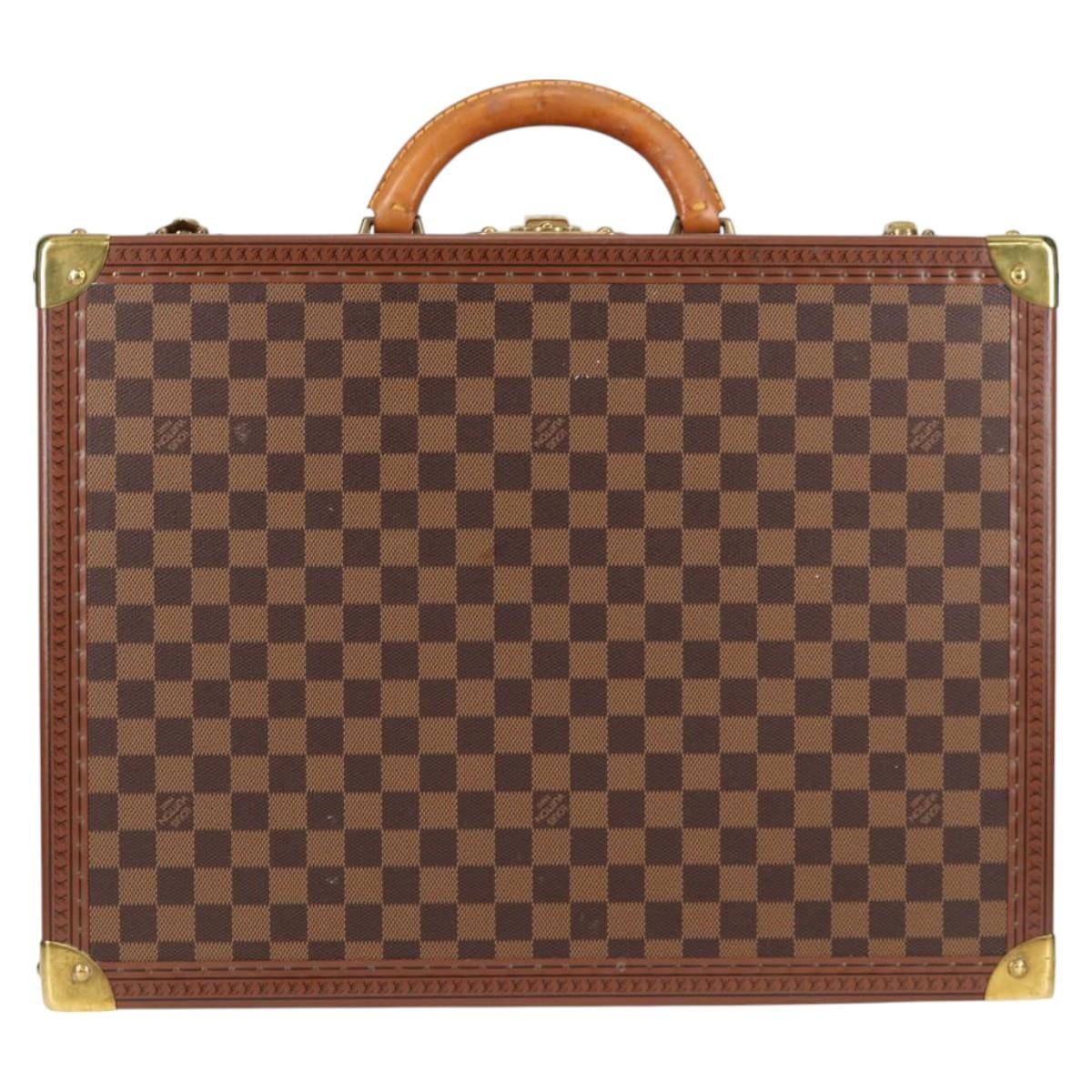 Louis Vuitton Cotteville Trunk Monogram Canvas Brown Canvas Bag (Pre-Owned)