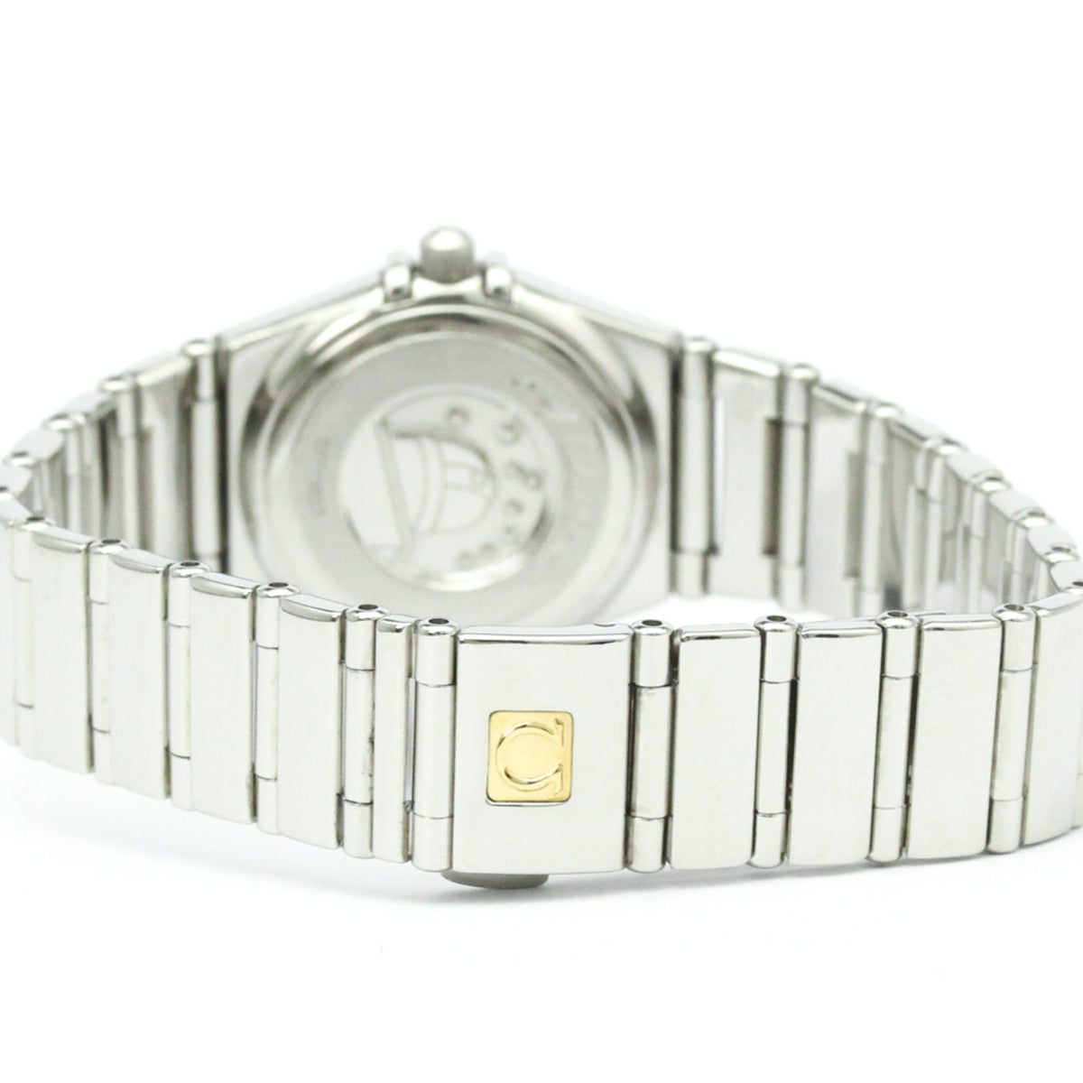 Omega Constellation Quartz Stainless Steel With Diamond Markers And Mother Of Pearl Watch (Pre-Owned)