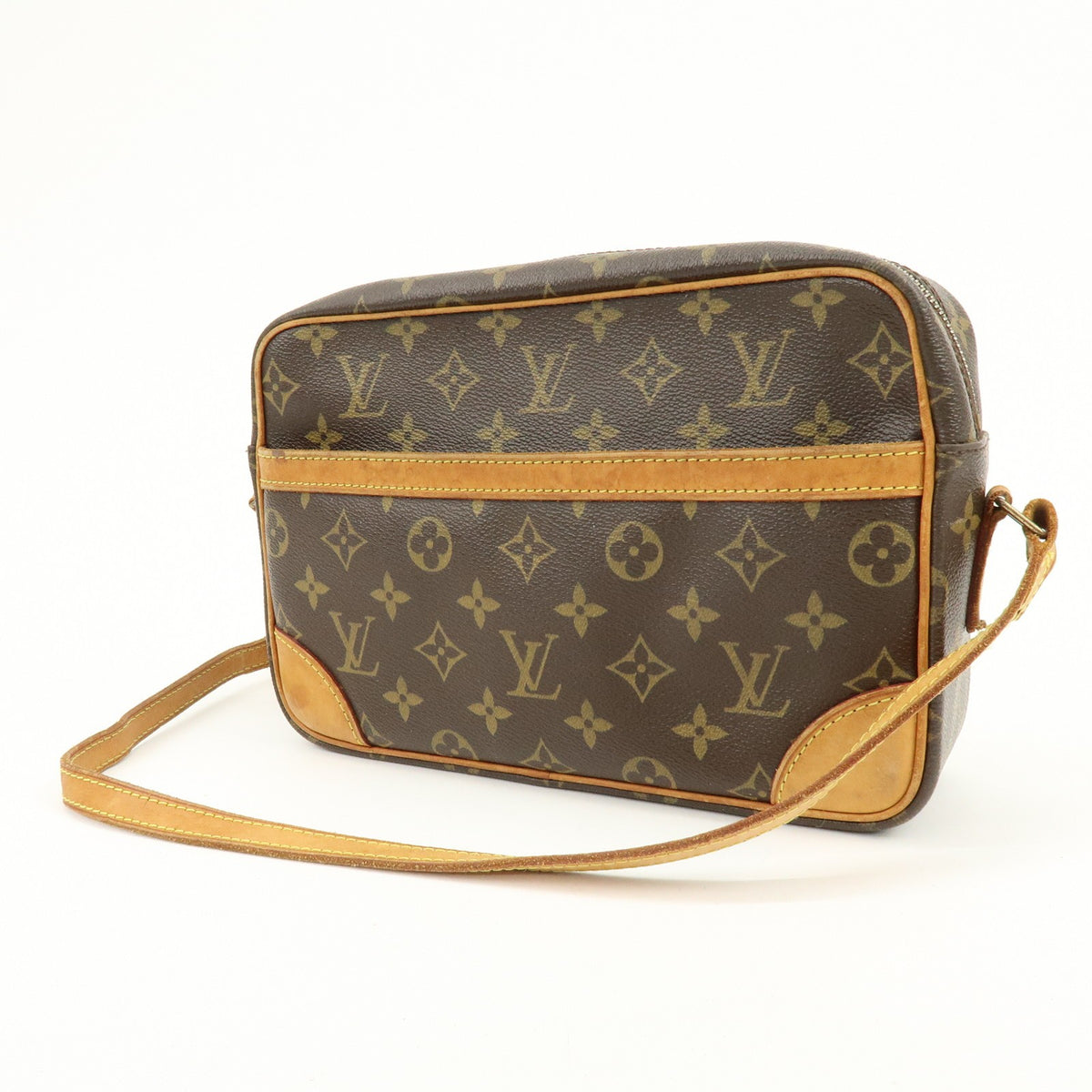 Louis Vuitton Trocadero Monogram Canvas Brown Canvas Handbag (Pre-Owned)