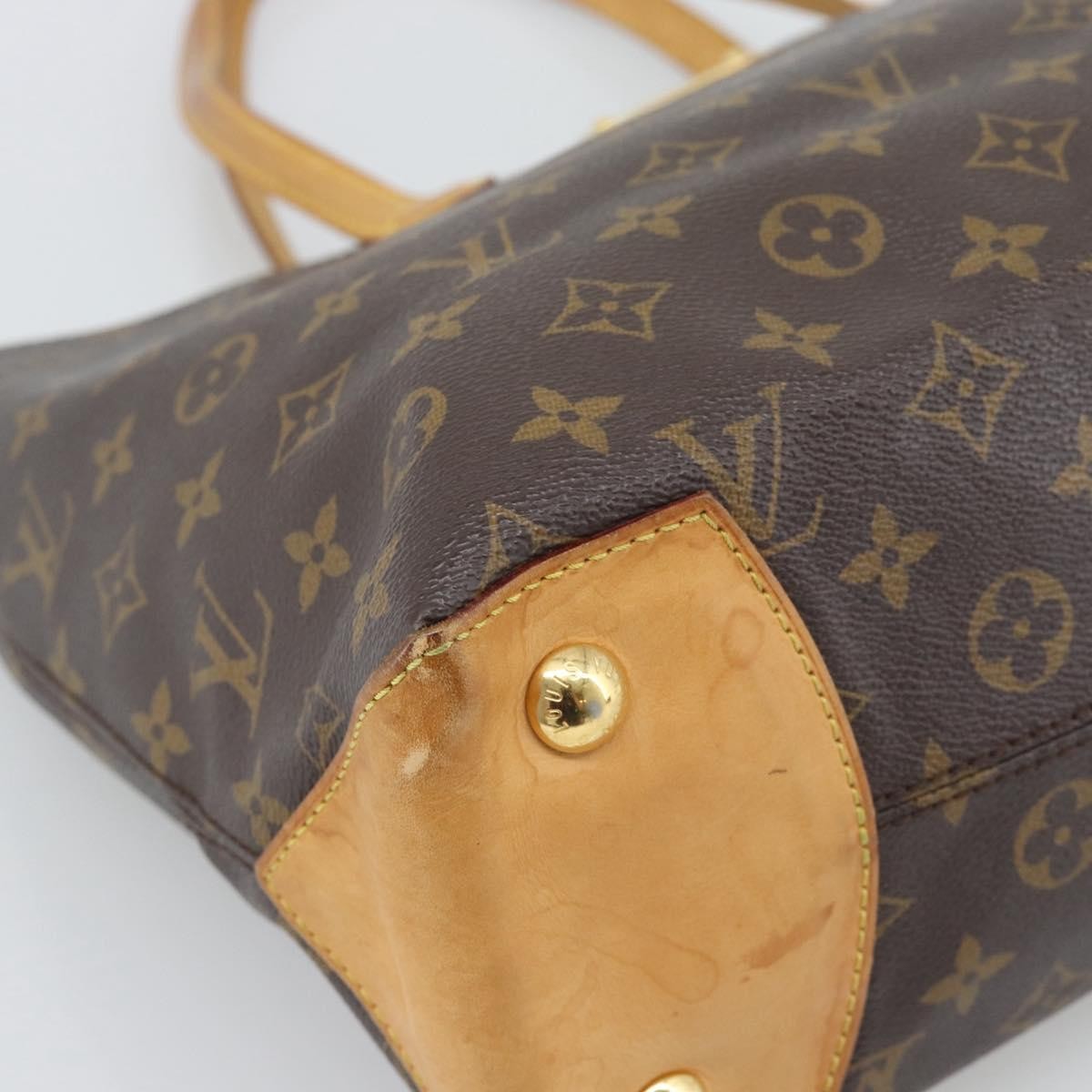 Louis Vuitton Wilshire Monogram Canvas Brown Canvas Handbag (Pre-Owned)