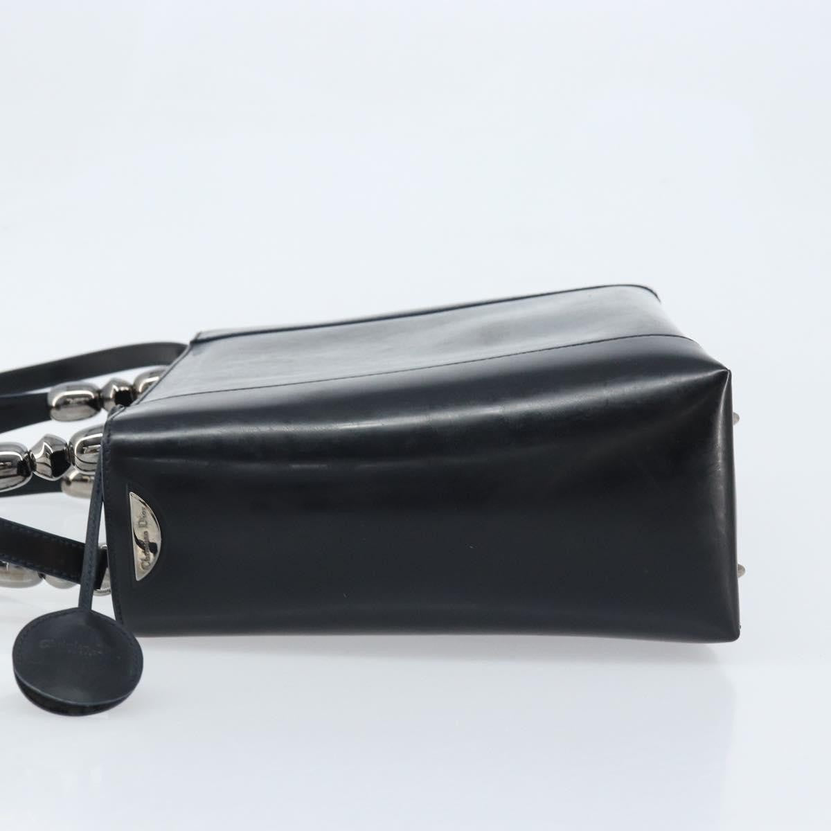 Christian Dior Malice Leather Black Leather Handbag (Pre-Owned)