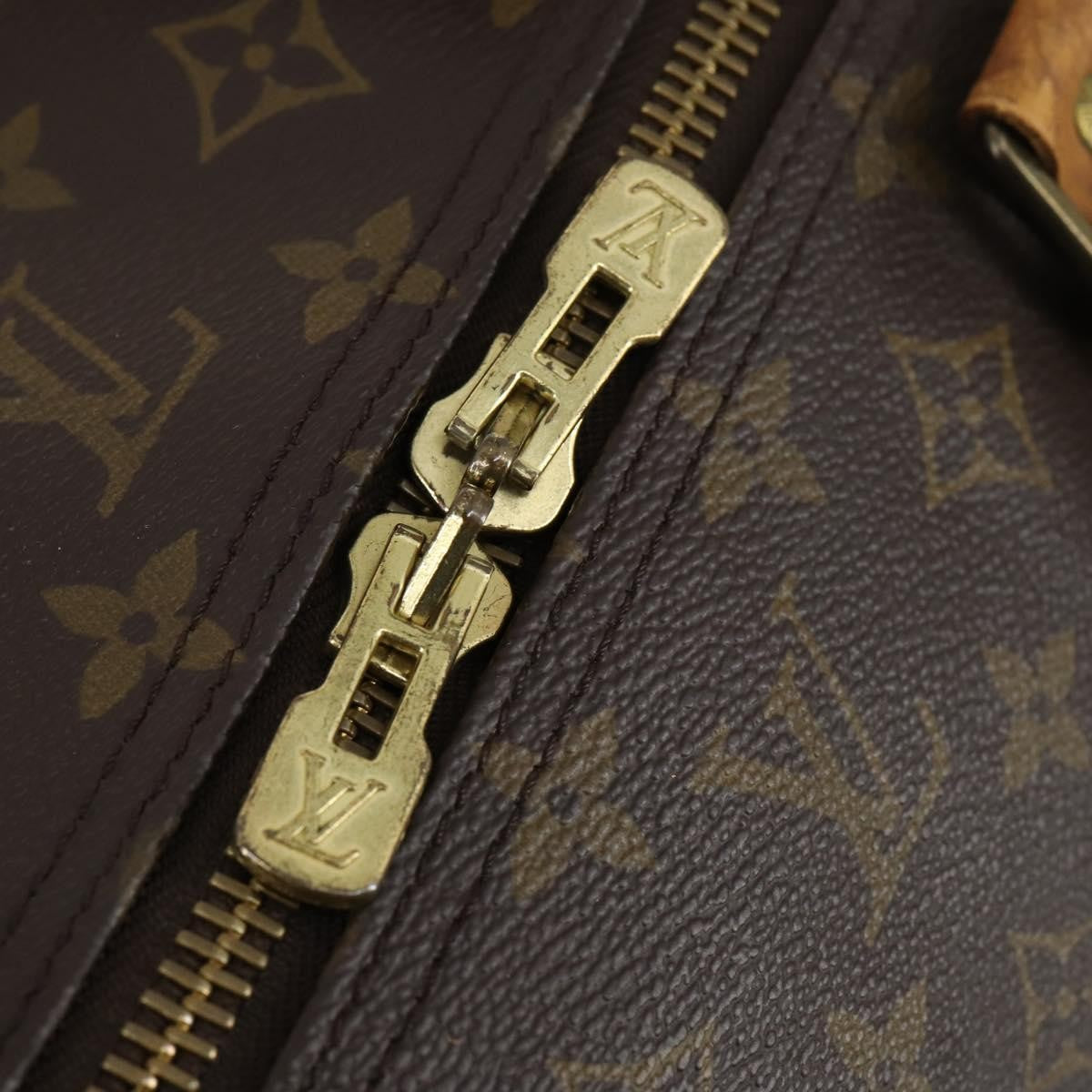 Louis Vuitton Keepall Monogram Canvas Brown Canvas Travel Bag Bag (Pre-Owned)