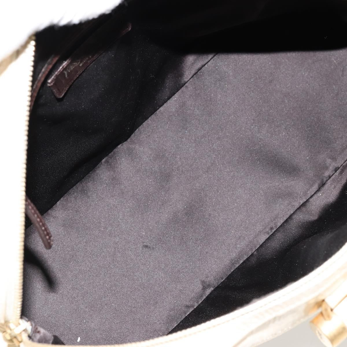 Saint Laurent Muse Shoulder Leather White Patent_Leather Handbag (Pre-Owned)