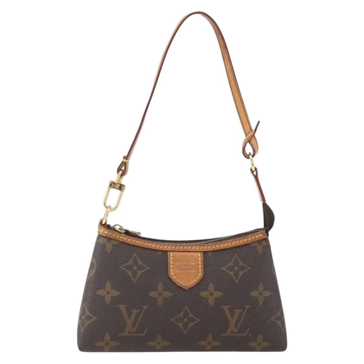 Louis Vuitton Delightful Pochette Monogram Canvas Brown Canvas Clutche & Pouche Bag (Pre-Owned)