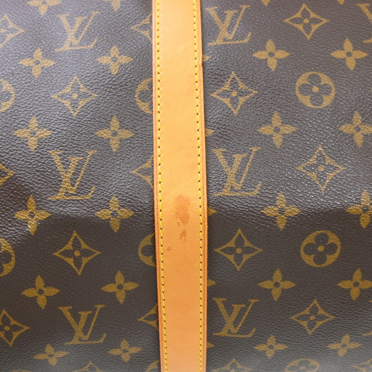 Louis Vuitton Keepall Monogram Canvas Brown Canvas Travel Bag Bag (Pre-Owned)